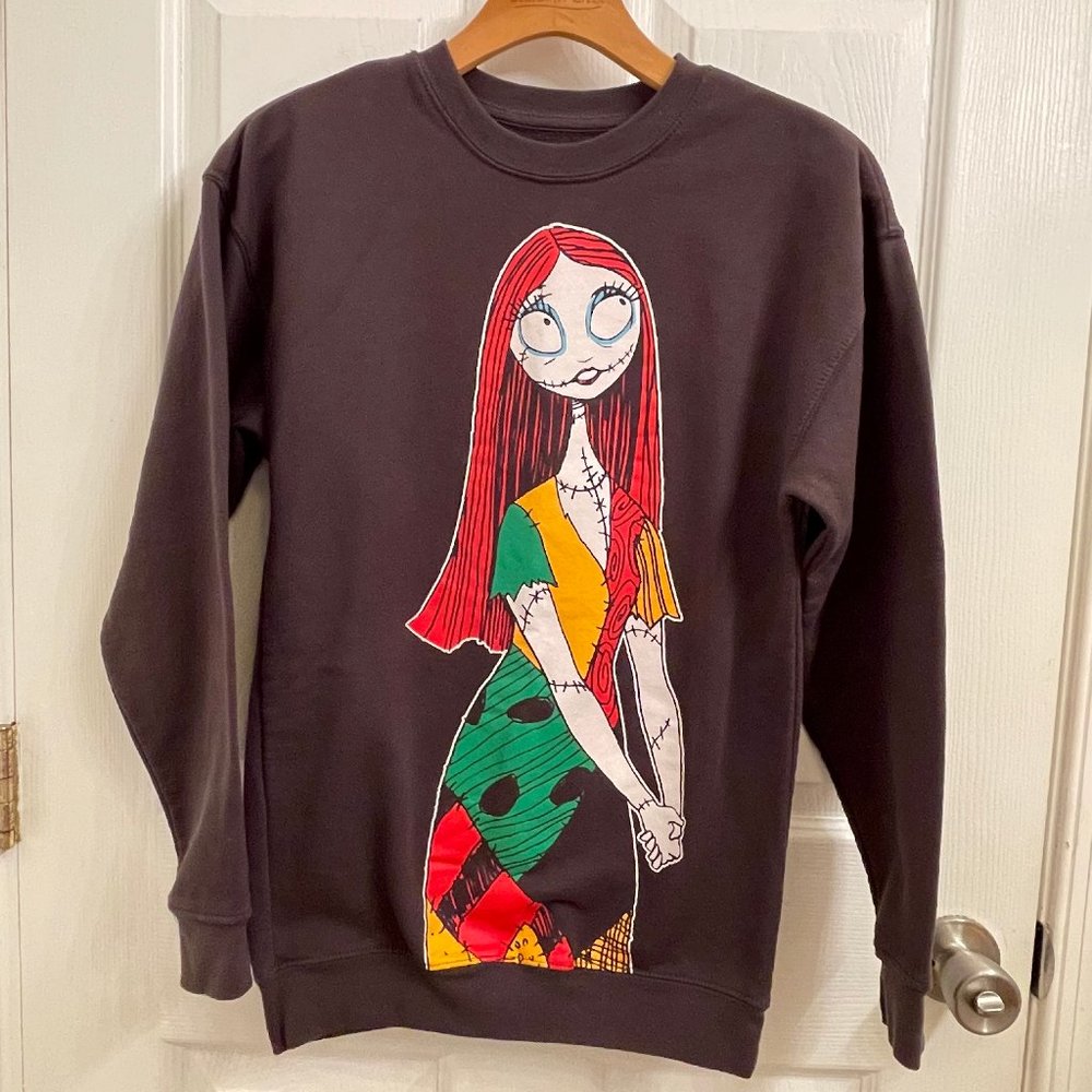 Tim Burton's Disney Nightmare Before Christmas Sally Long Sweatshirt size XS